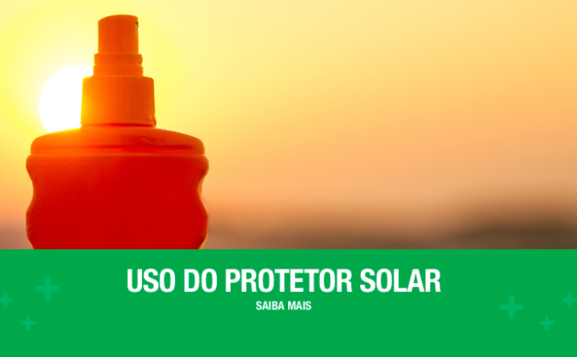 Uso do protetor solar